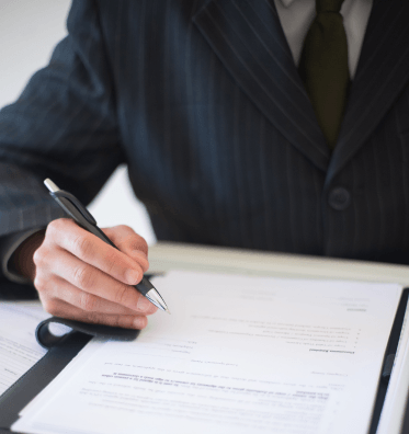 Signature de documents de création d’entreprise